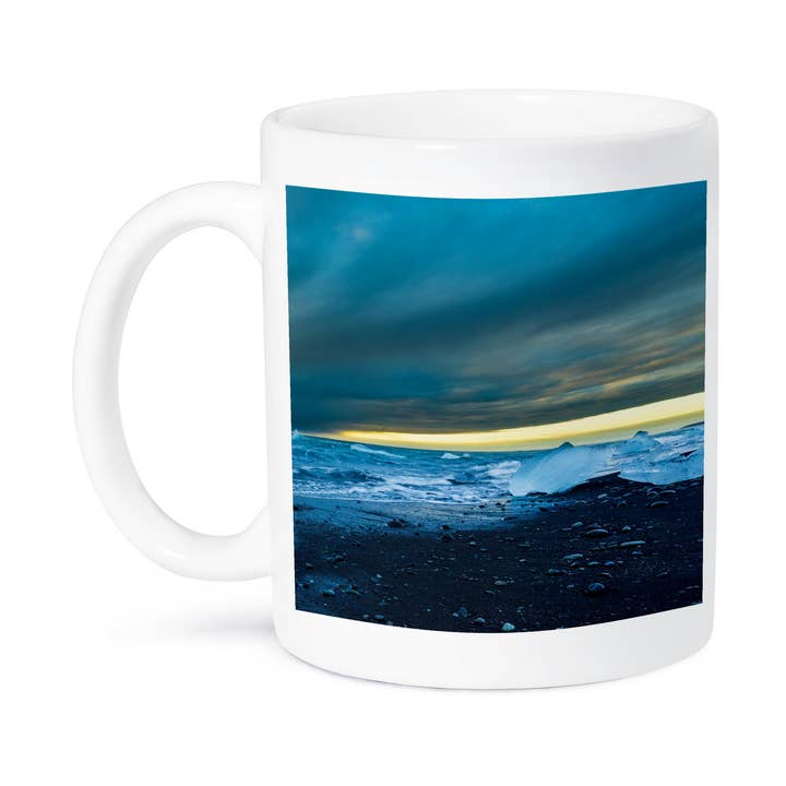 3dRose - Wholesale Coffee Mug - 3dRose, Bergy bits in beach landscape, Iceland, Mug8