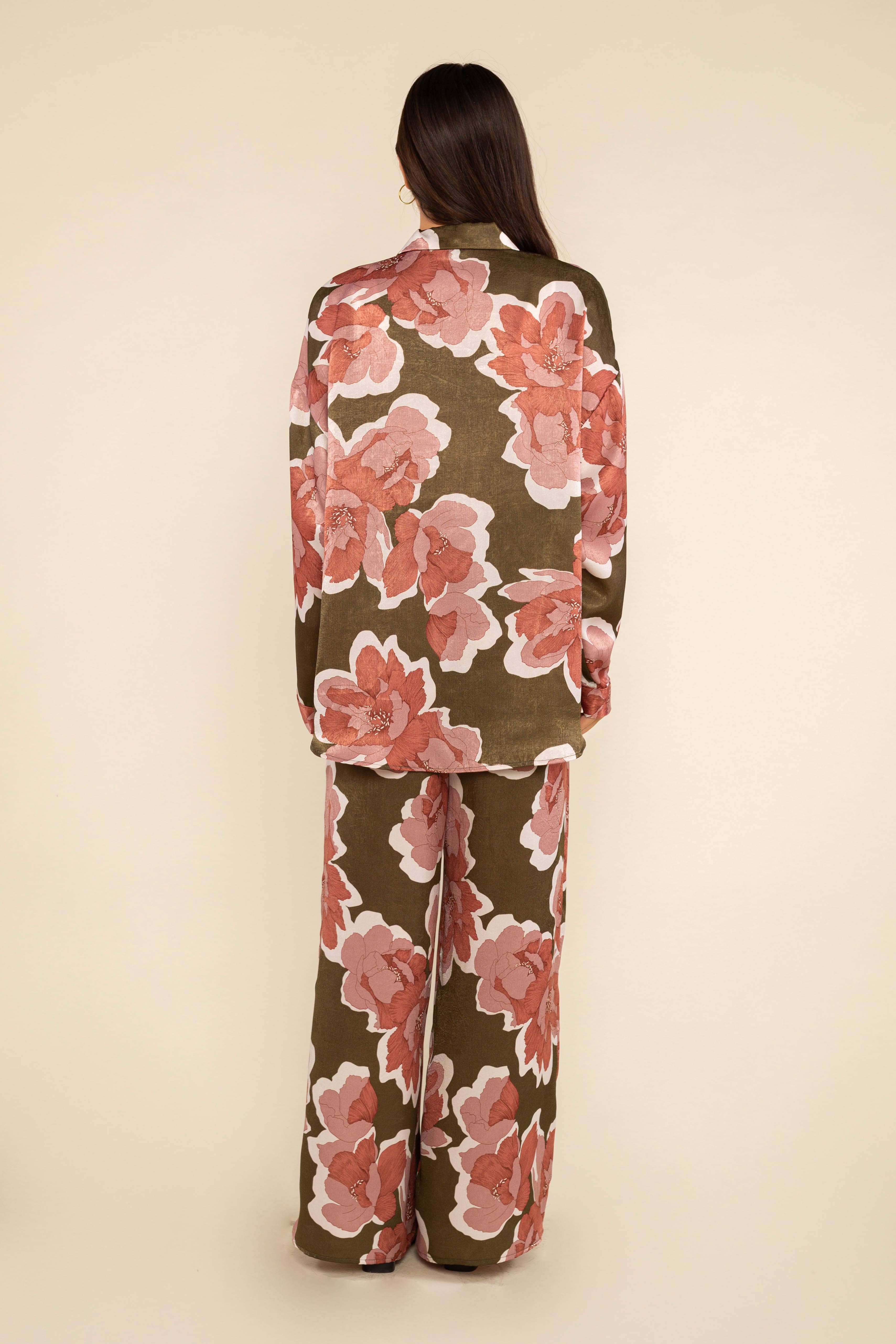 NLT - Vente Pantalon – femme - Pantalon Etta en satin3