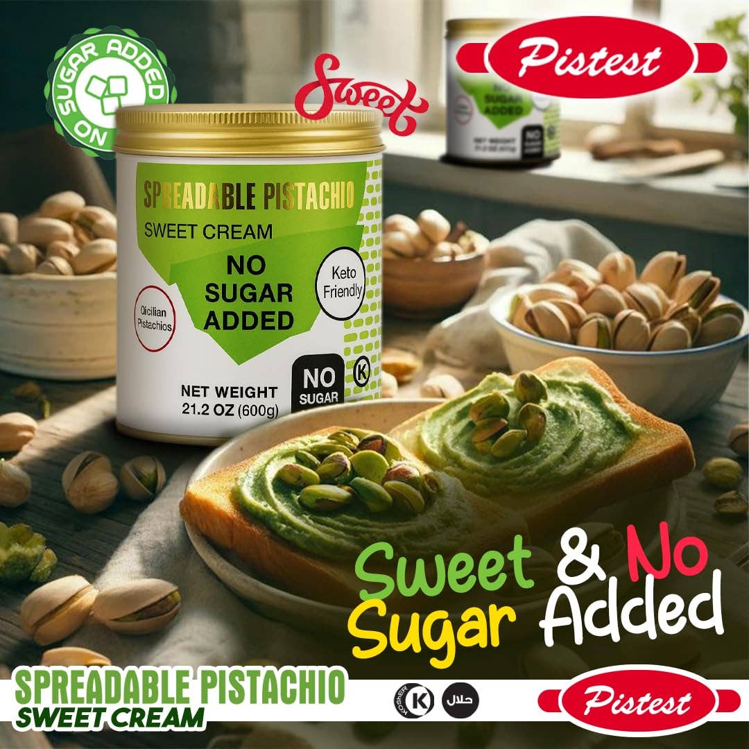Pistest - Wholesale Nut Butter -  No Sugar added Sweet Pistachio butter5