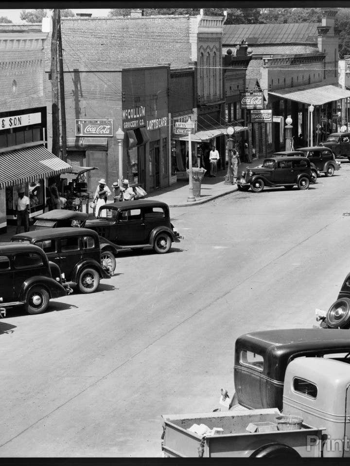 County Seat i Hale County, Alabama för wholesale av Print Collection