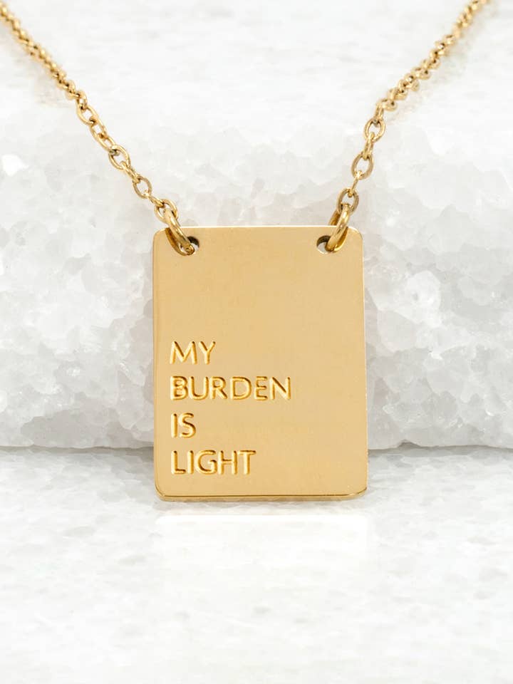 Lay it Down Necklace for wholesale by Starfish Project UK