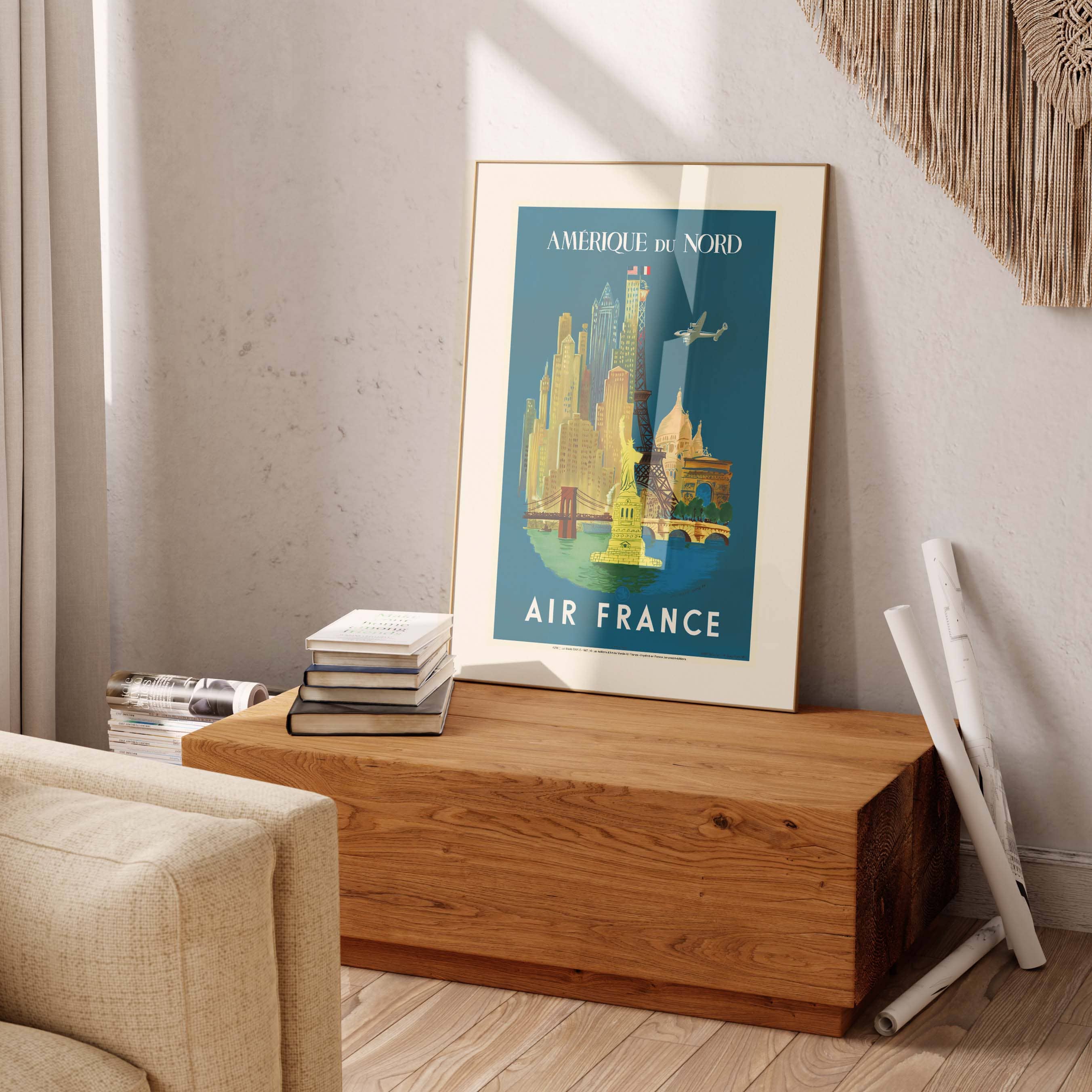 Oneart - Wholesale Poster - Air France / North America Poster - AFL02805