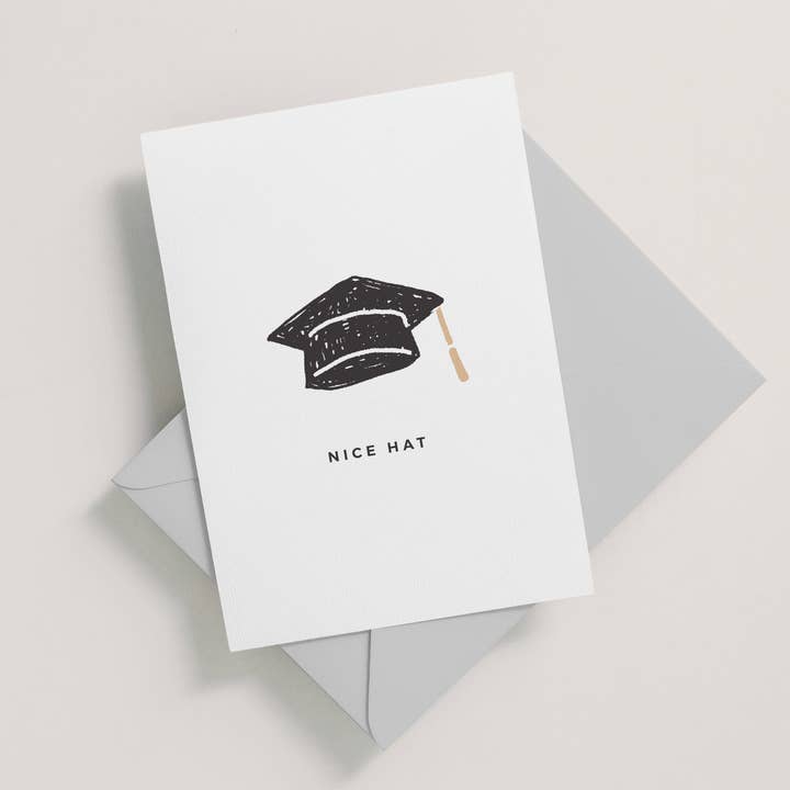 Haven Print Co. - Wholesale Graduation card - Graduation Cap Card1
