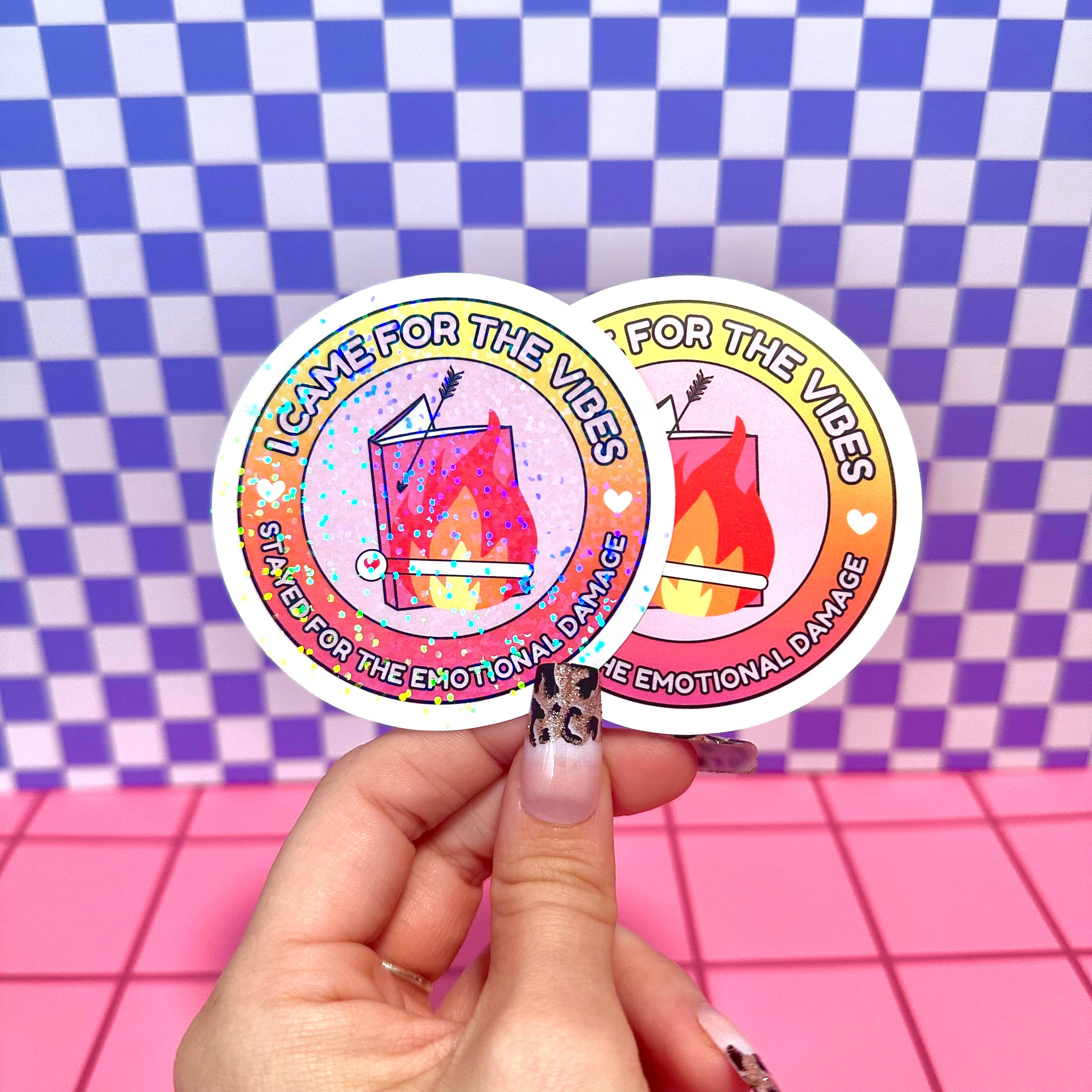 Stickers+ X Ashley Bexar - Wholesale Sticker - Funny Bookish Mental Health Books Waterproof Vinyl Sticker