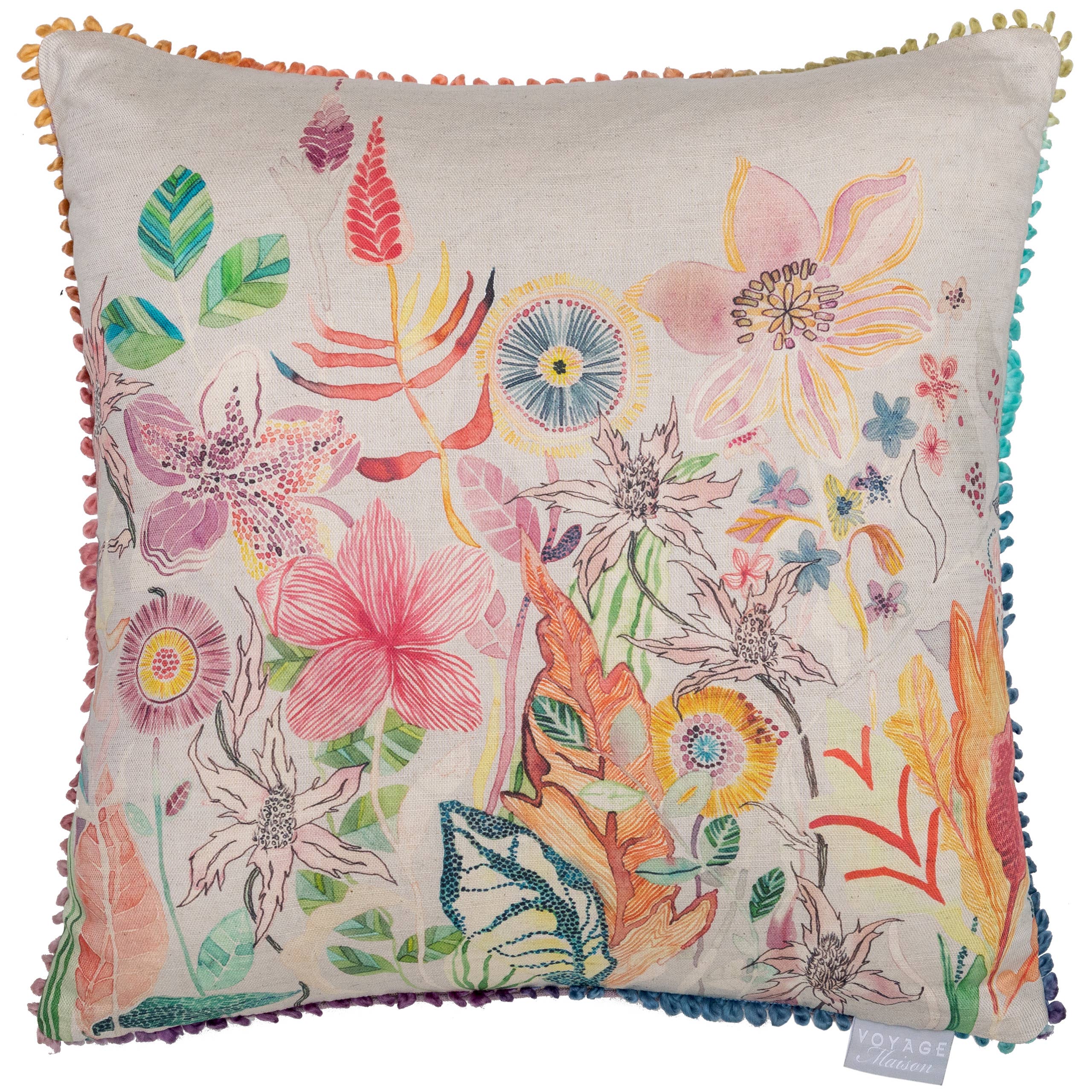 Primrose Printed Cushion Linen for wholesale on Faire1