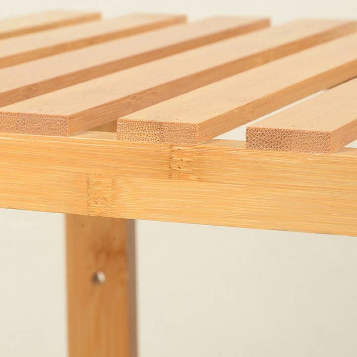 everythingbamboo - Wholesale Free-standing shelf - BAMBOO 3-TIER SQUARE STORAGE SHELF BOOK PLANT SHELF MULTIPLE USE STRONG ELEGANT1