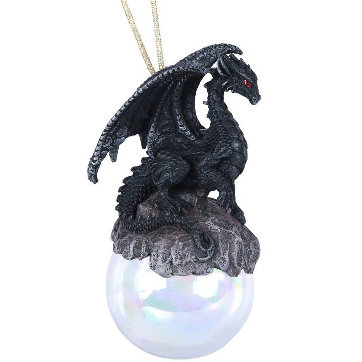 Pacific Trading - Wholesale Ornament - 11459 Checkmate Blue Dragon Ornament C/24