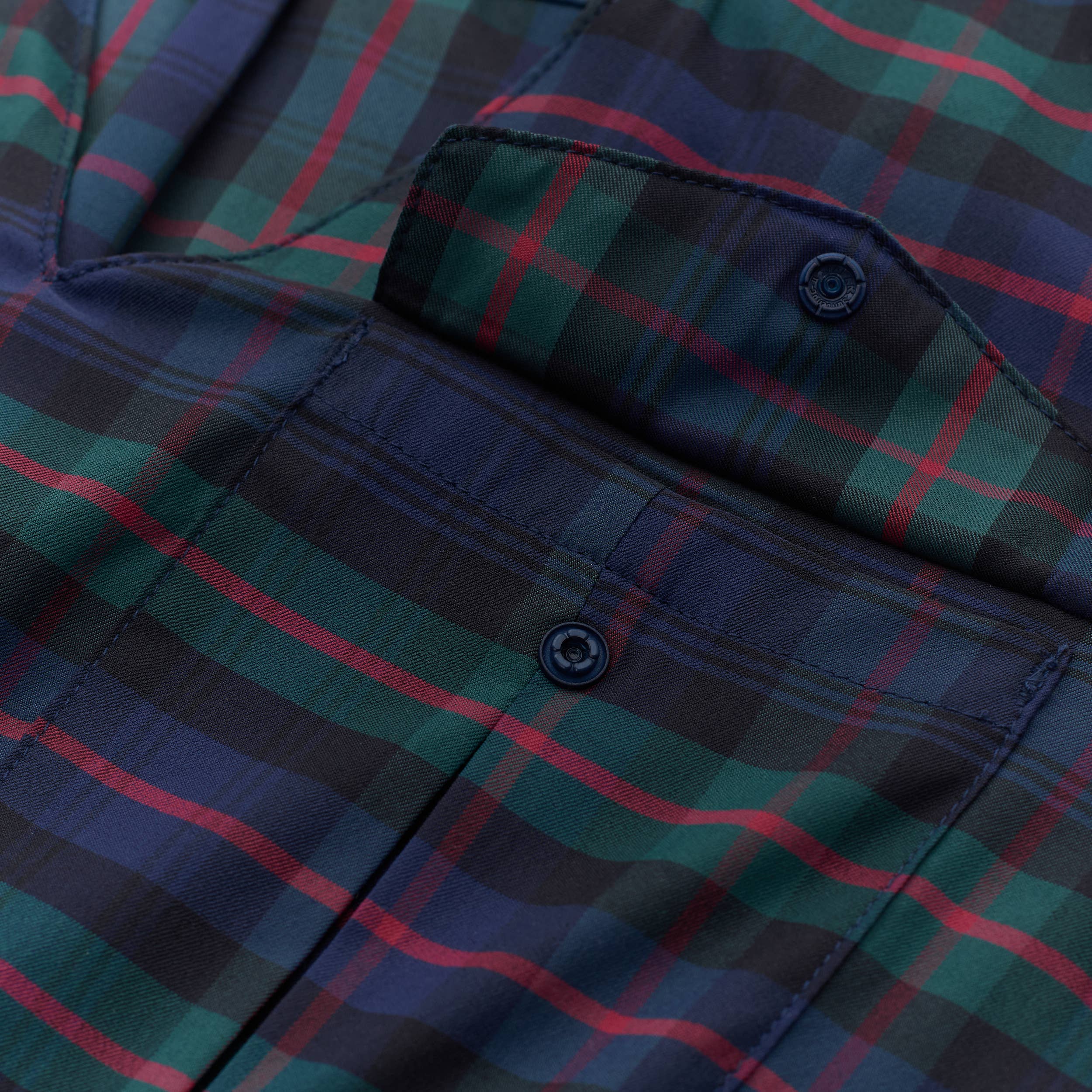 Dark Tartan Driver Dress for wholesale on Faire3