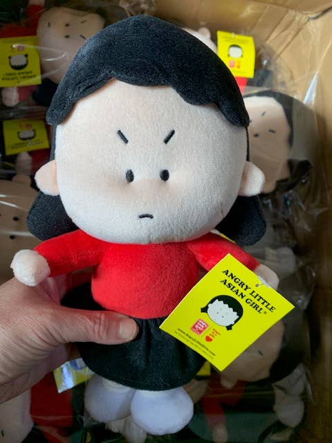 Angry Little Girls - Wholesale Stuffed/Plush Toy - Kids & Baby - Angry Little Asian Girl Plush Doll2