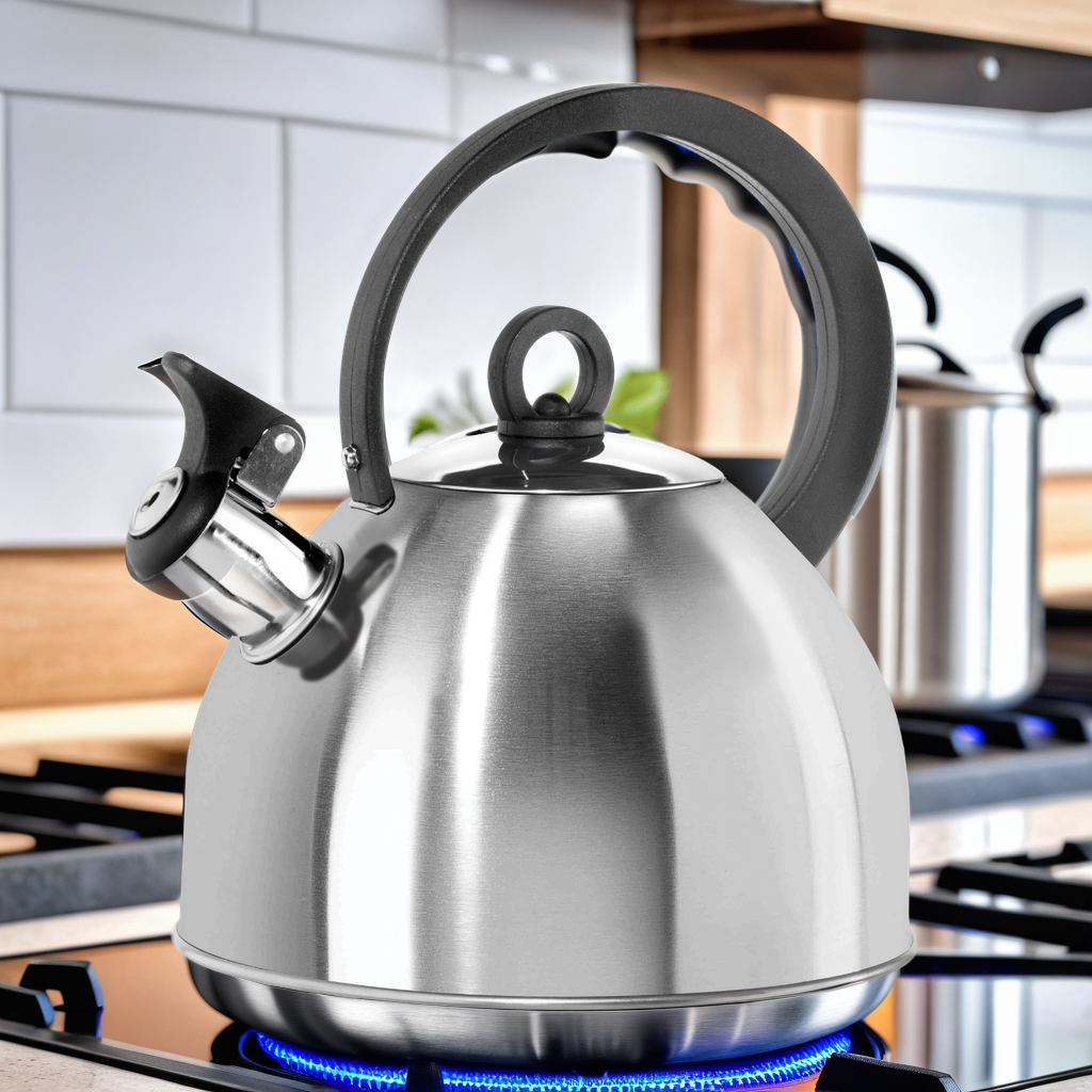 Oggi – wholesale Kettle – Stovetop Kettle - Whistling 64 oz / 1.9 lt Stainless6