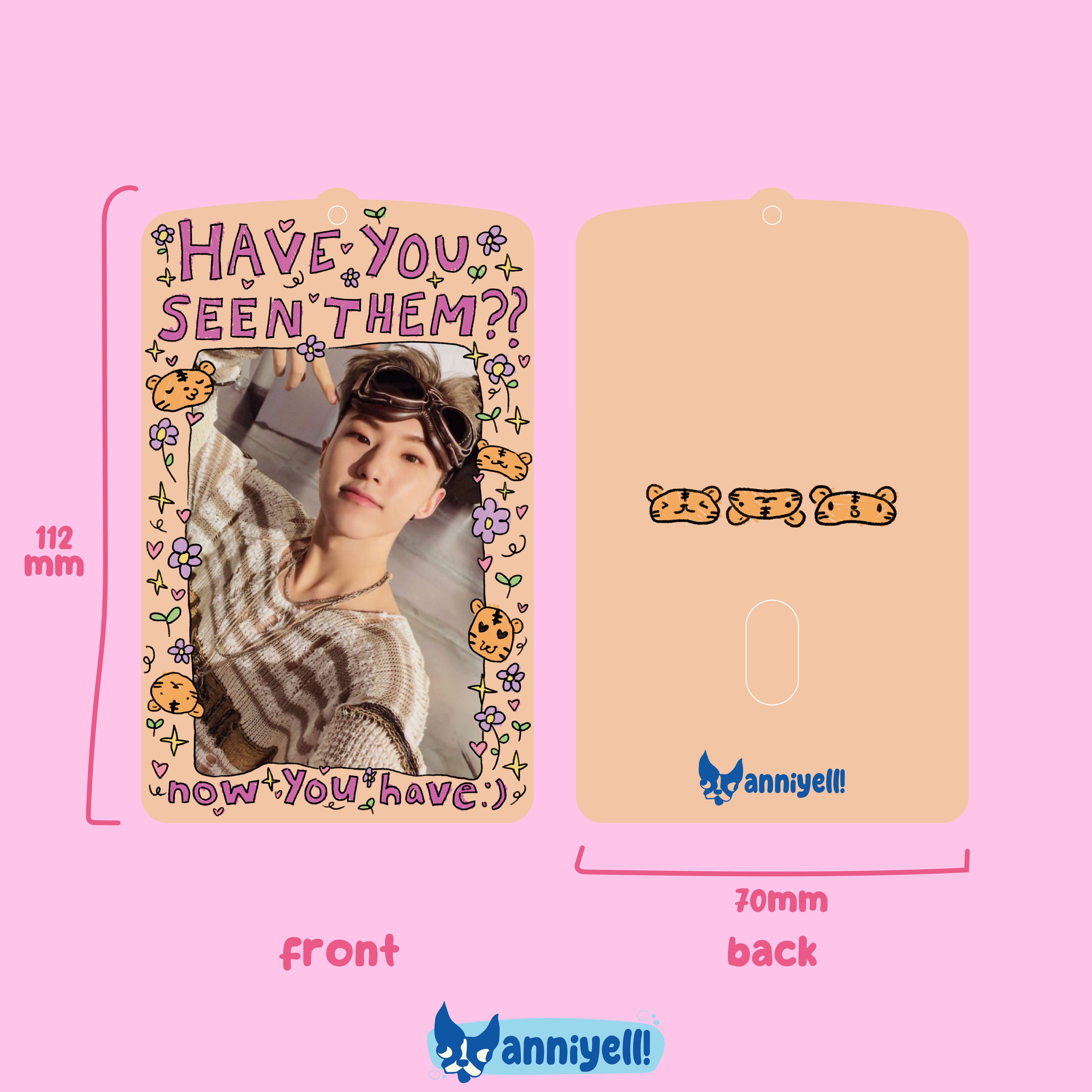 anniyell - Wholesale Card Holder - Unisex - HAVE YOU SEEN THEM?? Acrylic Photocard Holder2