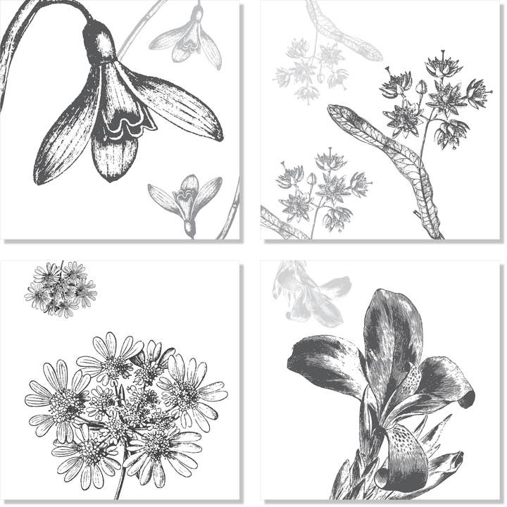 Set of 4 Napkins "Stentor" 100% Made in Italy for wholesale by The Napking