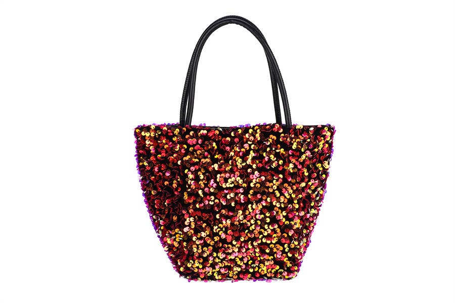 Nima Accessories Inc - Wholesale Top Handle Bag - Women's - Ladies Sequined Small Handbag4