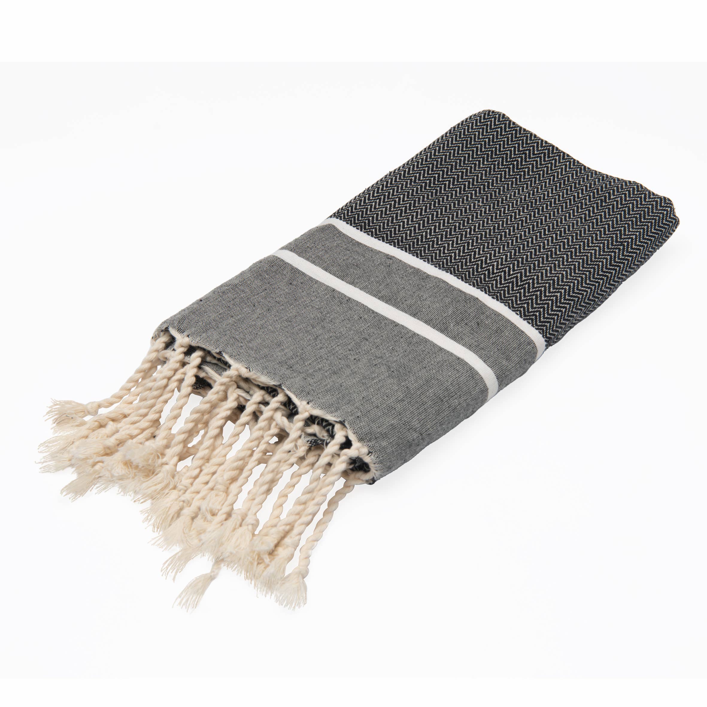 Foutas de Tunisie By Le Comptoir Paris - Vente Serviette de plage - Serviette de plage / déco fouta PARIS 1mx2m - 100% coton2