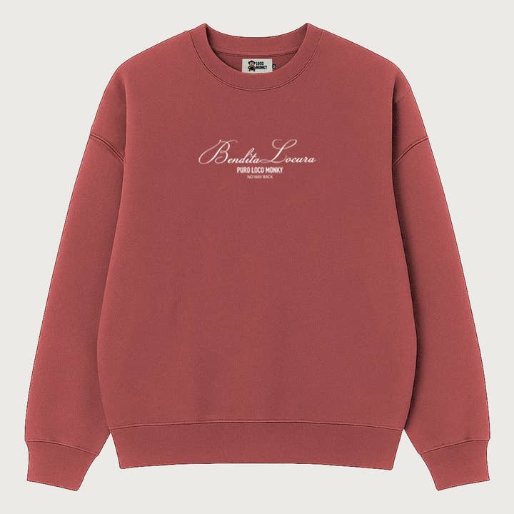 Unisex Oversize Sweatshirt Blessed Madness Embroidered Crazy Monky Wine and other Purchase Wholesale sudaderas oversize. Free Returns & Net 60 Terms on Faire trending on Faire.