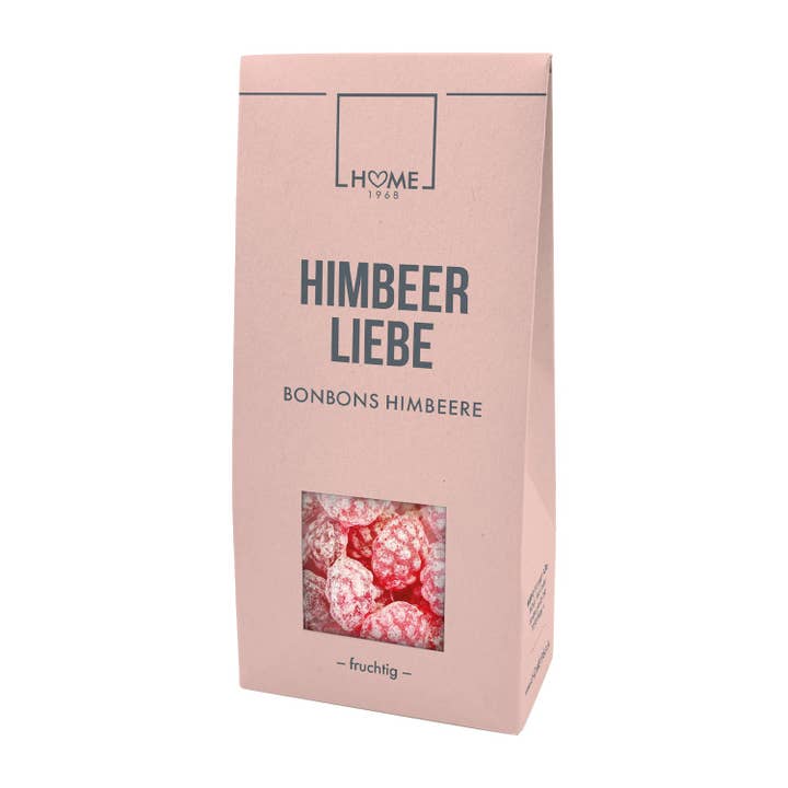 Caramelle al lampone Himbeerliebe per la vendita all'ingrosso da parte di HOME1968 GmbH