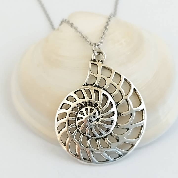 Shell Necklace, Coastal Jewelry, Beach Necklace for wholesale by Piccadilly Pendants