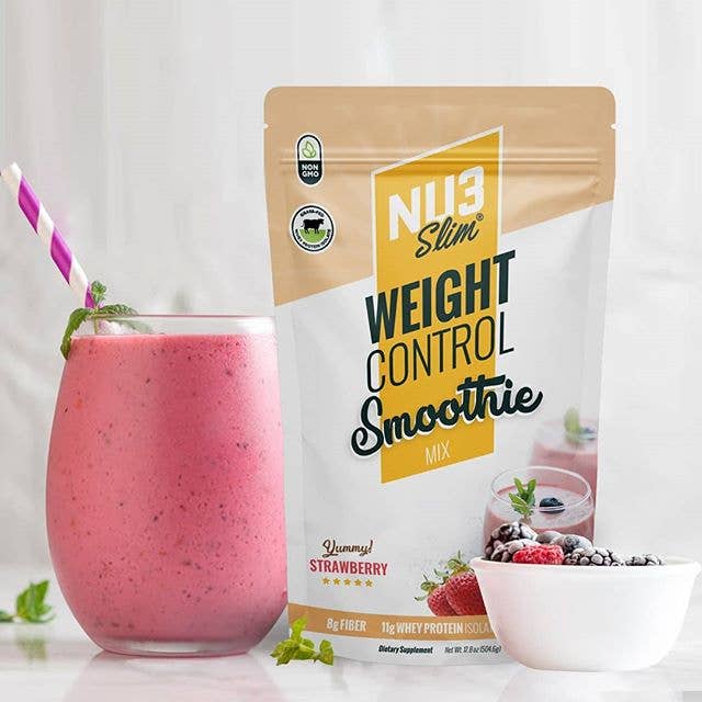 NU3 Slim - Wholesale Powdered Health Drink - NU3 Slim - The Weight Control Smoothie 17.8 oz - Mixed Case4