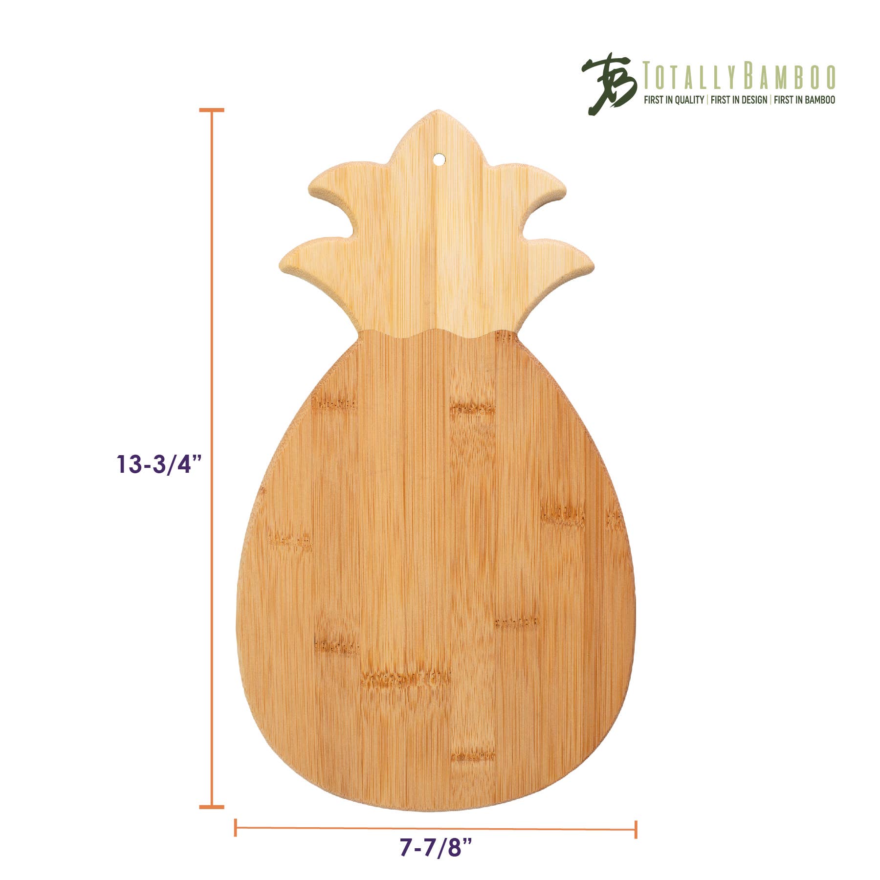 Totally Bamboo - Wholesale Cutting Board - Pineapple Shaped Serving & Cutting Board5