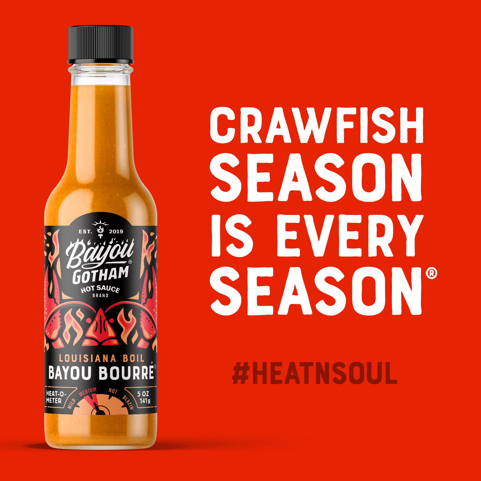 Bayou Gotham Hot Sauce - Wholesale Hot Sauce - BAYOU BOURRÉ Louisiana Boil6