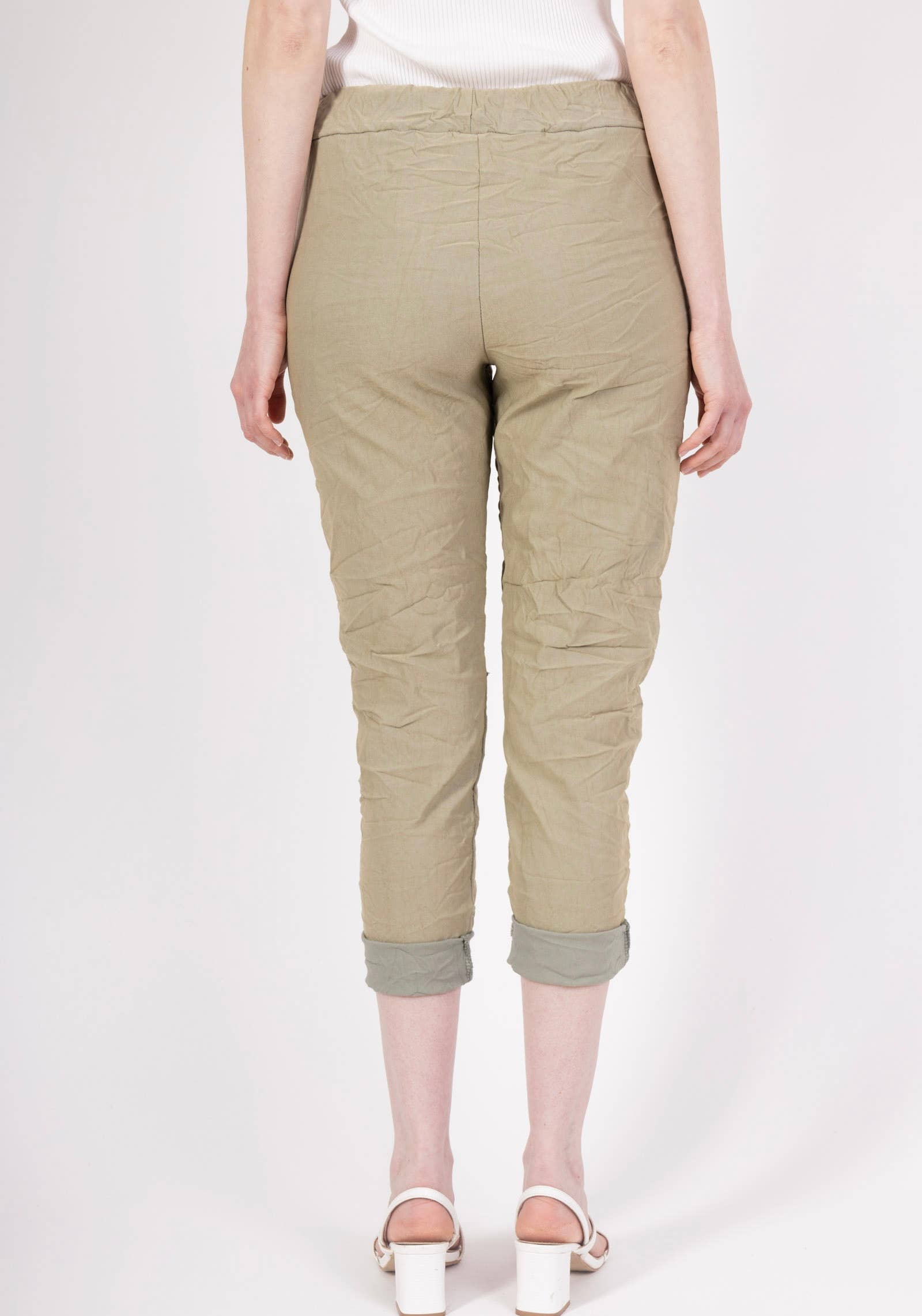 LINEN & COTTON HOUSE – wholesale Pants – Women's – 77312 WRINKLED PANTS WITH LARGE POCKETS63
