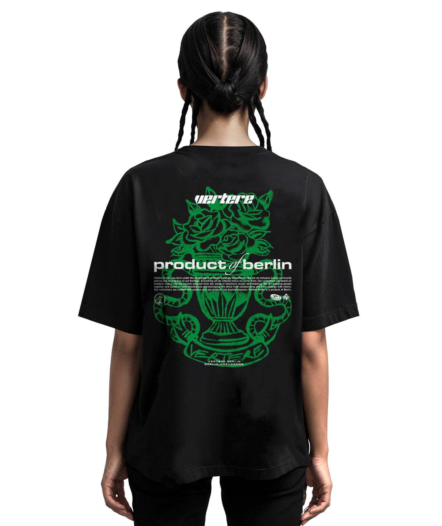 OVERLAY T-SHIRT - BLACK for wholesale on Faire4