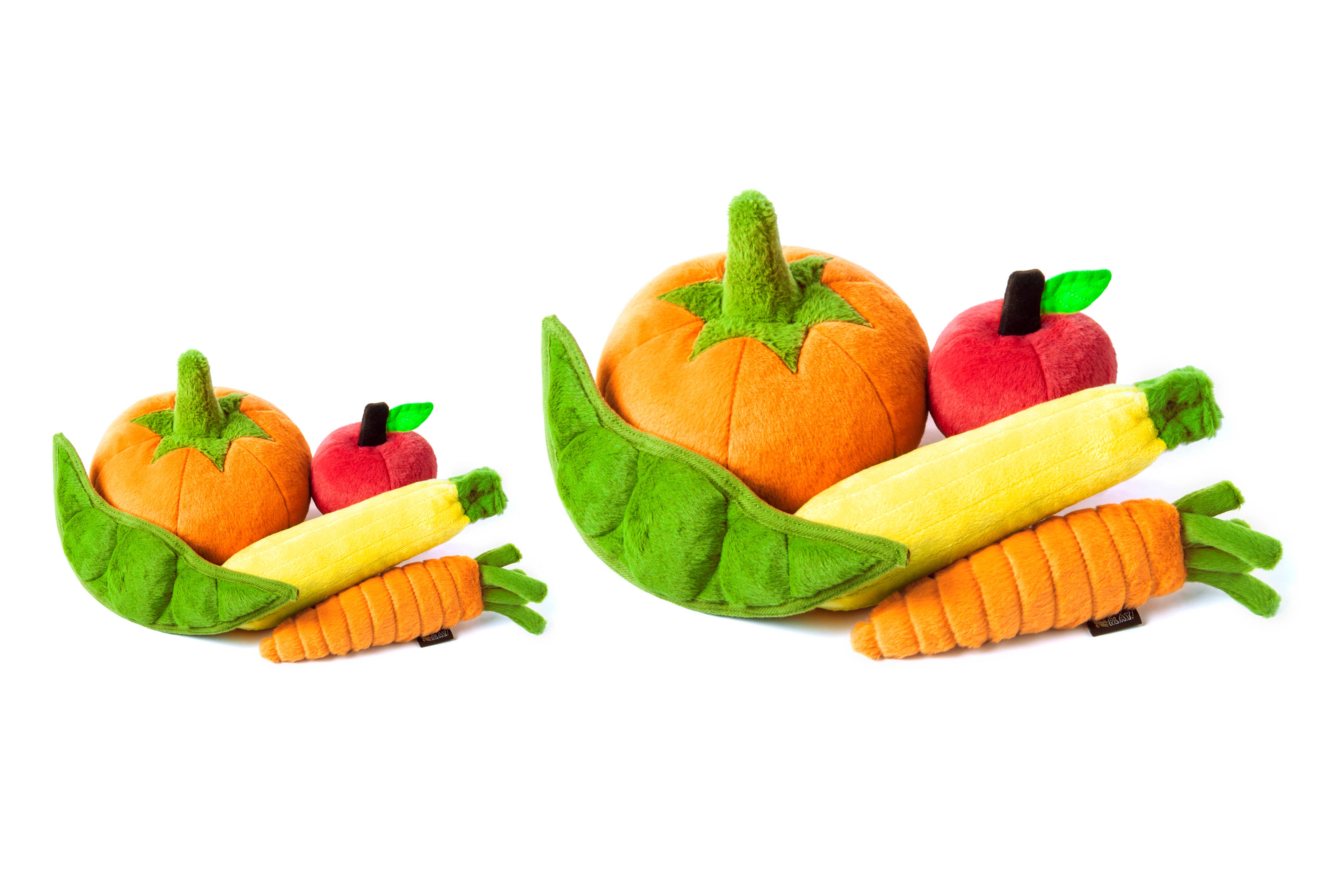 P.L.A.Y. Pet Lifestyle and You - Wholesale Pet Plush Toy - Dog - MINI Garden Fresh - Carrot 2