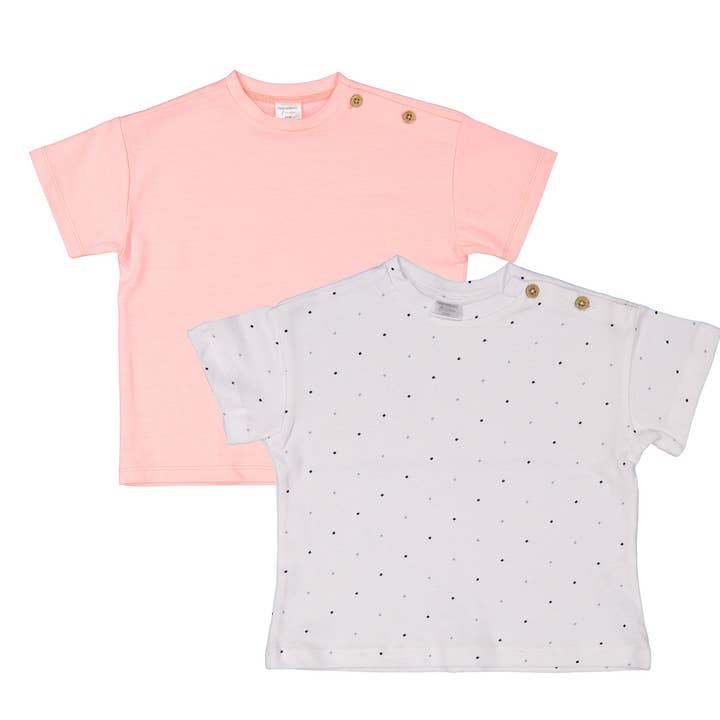 2 Packs Short Sleeves Baby T-Shirt for wholesale by FRANK HERMANOS