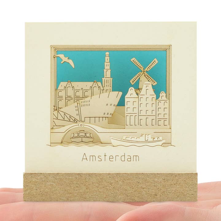 Amsterdam Silhoubox M - artículo de regalo para venta al por mayor de SILHOUBOX