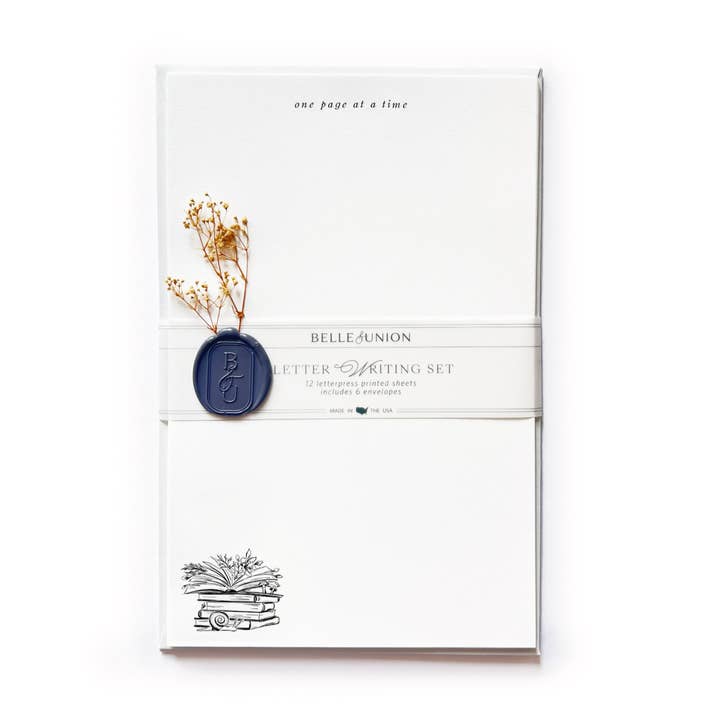 One Page at a Time Letter Writing Kit for wholesale by Belle & Union