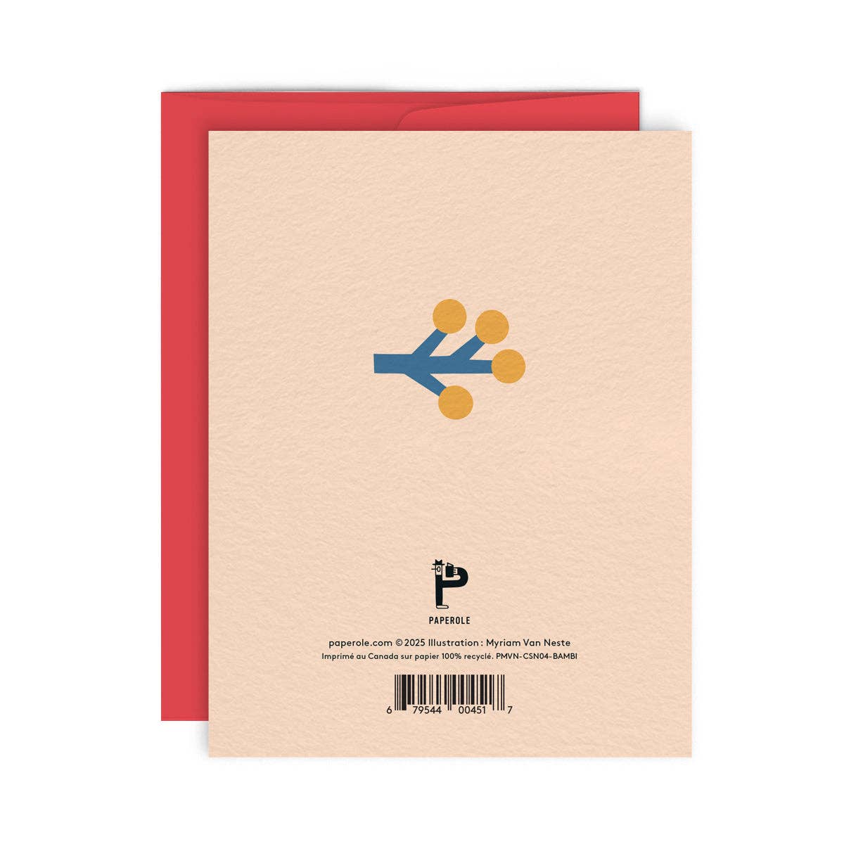 Paperole - Wholesale Christmas Card - BAMBI — Greeting Card1