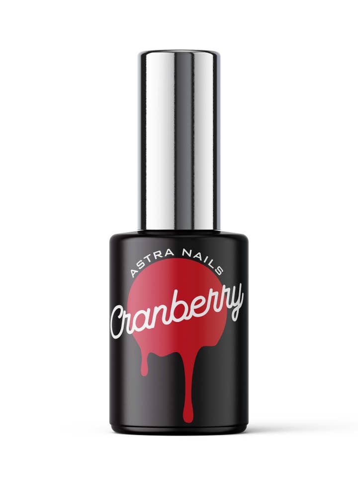 Smalto Gel Cranberry rosso per la vendita all'ingrosso da parte di Astra Nails