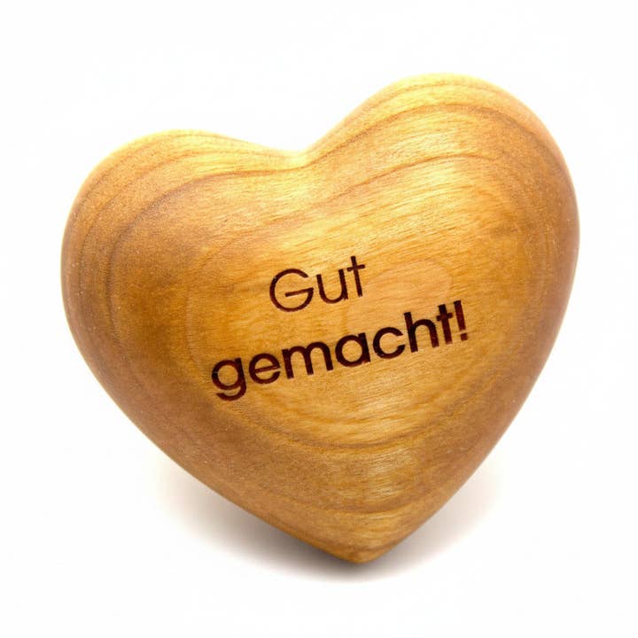 Cuore di legno del Ringraziamento Ben fatto. per la vendita all'ingrosso da parte di Thankgoods GmbH