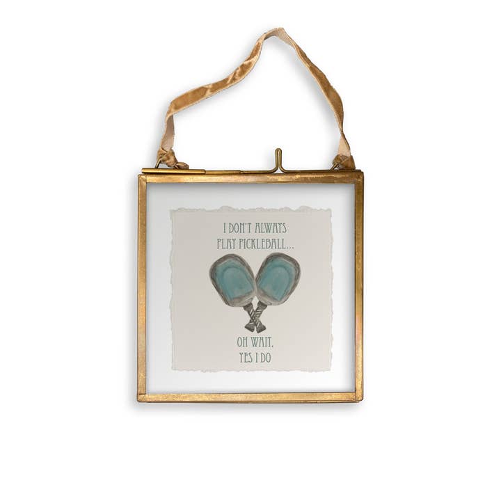 French Graffiti - Wholesale Tea Towel - I Don’t Always Play Pickleball12