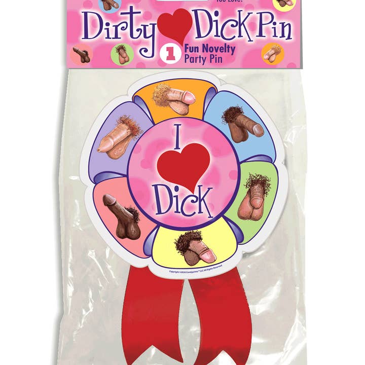 Little Genie Productions - Wholesale Party Favor - I Love Dicks Pin