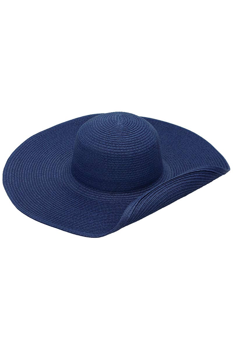 Cap Zone - Wholesale Straw Hat - Women's - Wire Brim Straw Beach Sun Hat35