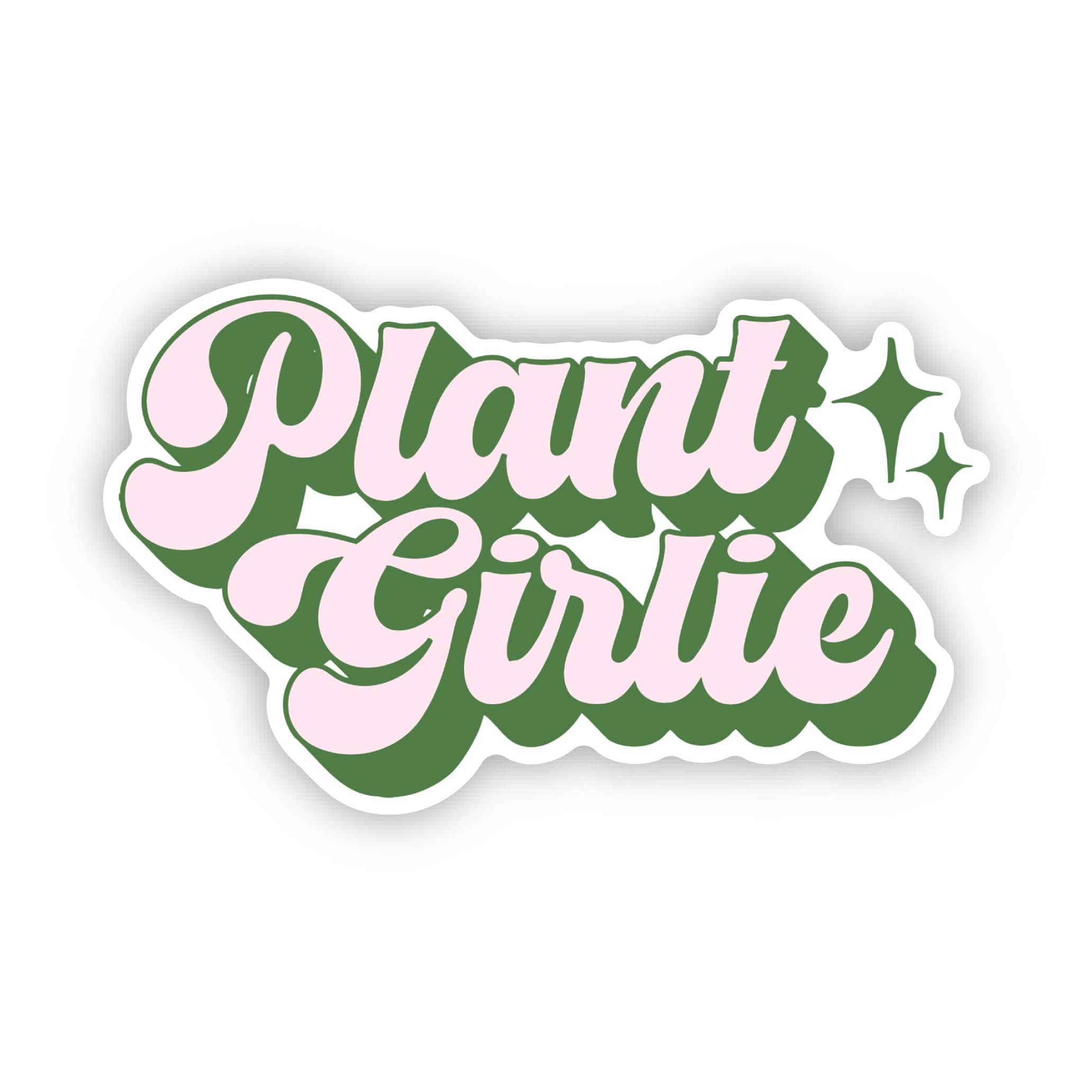 Big Moods - Wholesale Sticker - Plant Girlie Text Sticker0