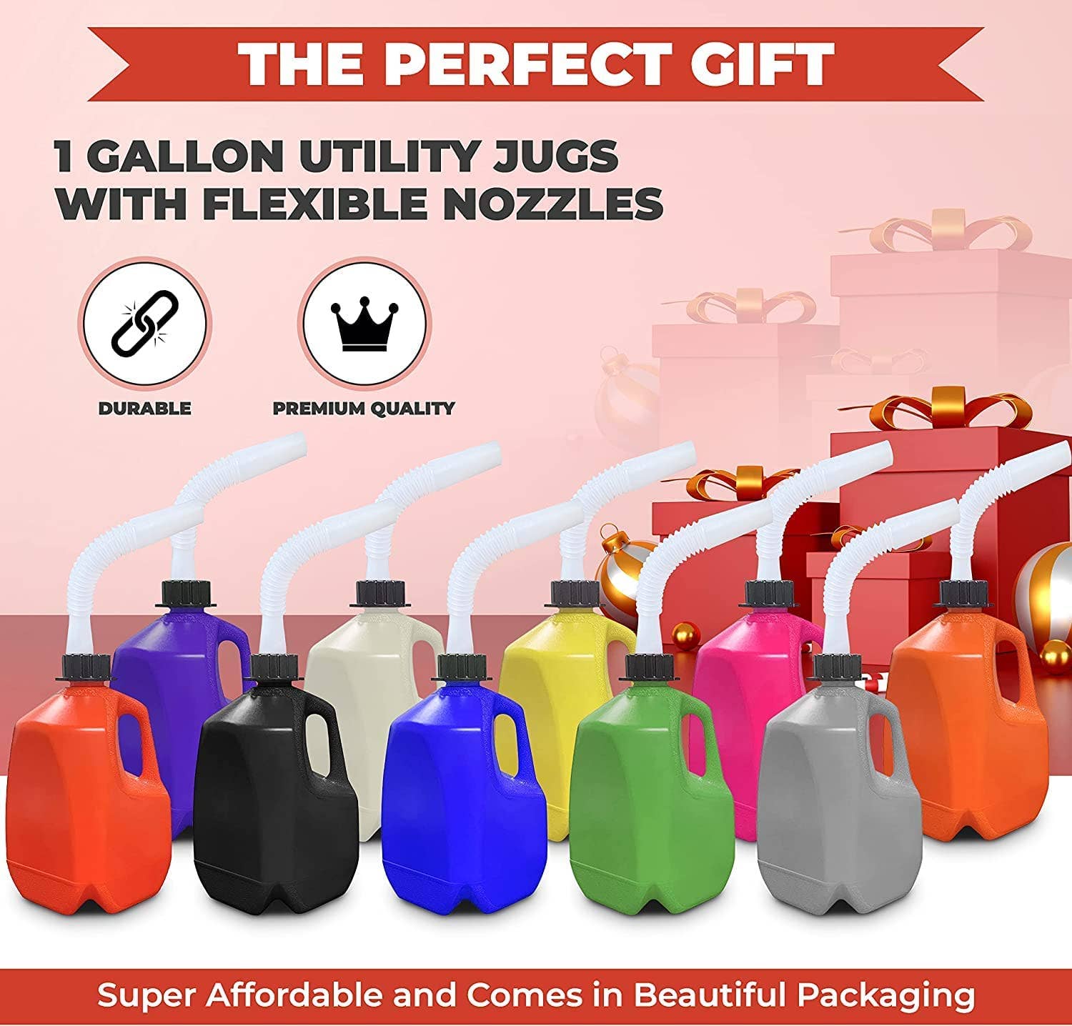 KP Kool Products - Wholesale Jug - One Gallon Utility Jug- Utility Can - Plastic Utility Can14