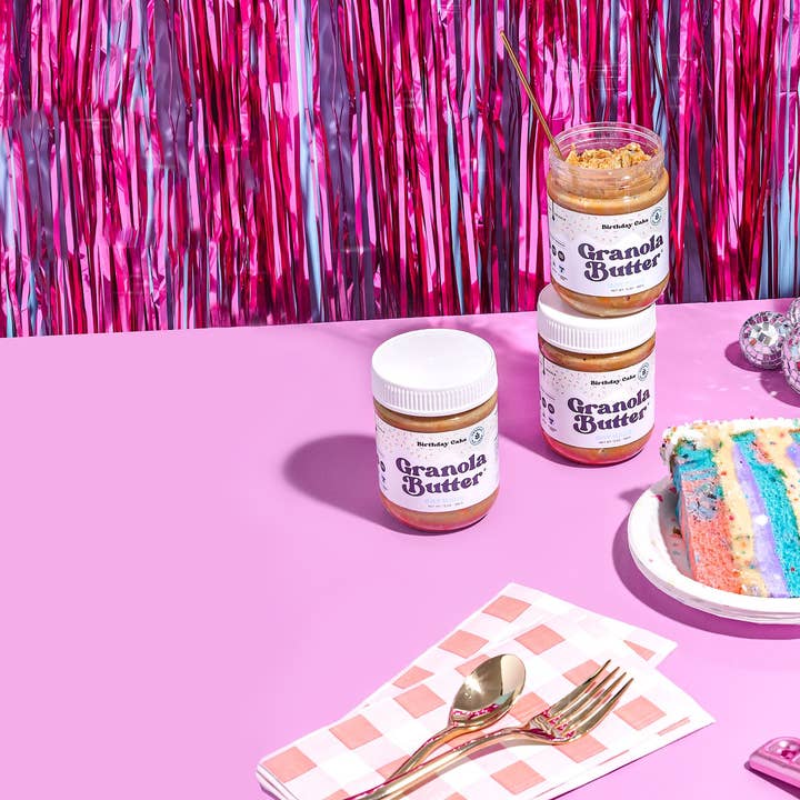 Oat Haus - Wholesale Nut Butter - Easy Stir Birthday Cake Granola Butter | Nut-free Spread