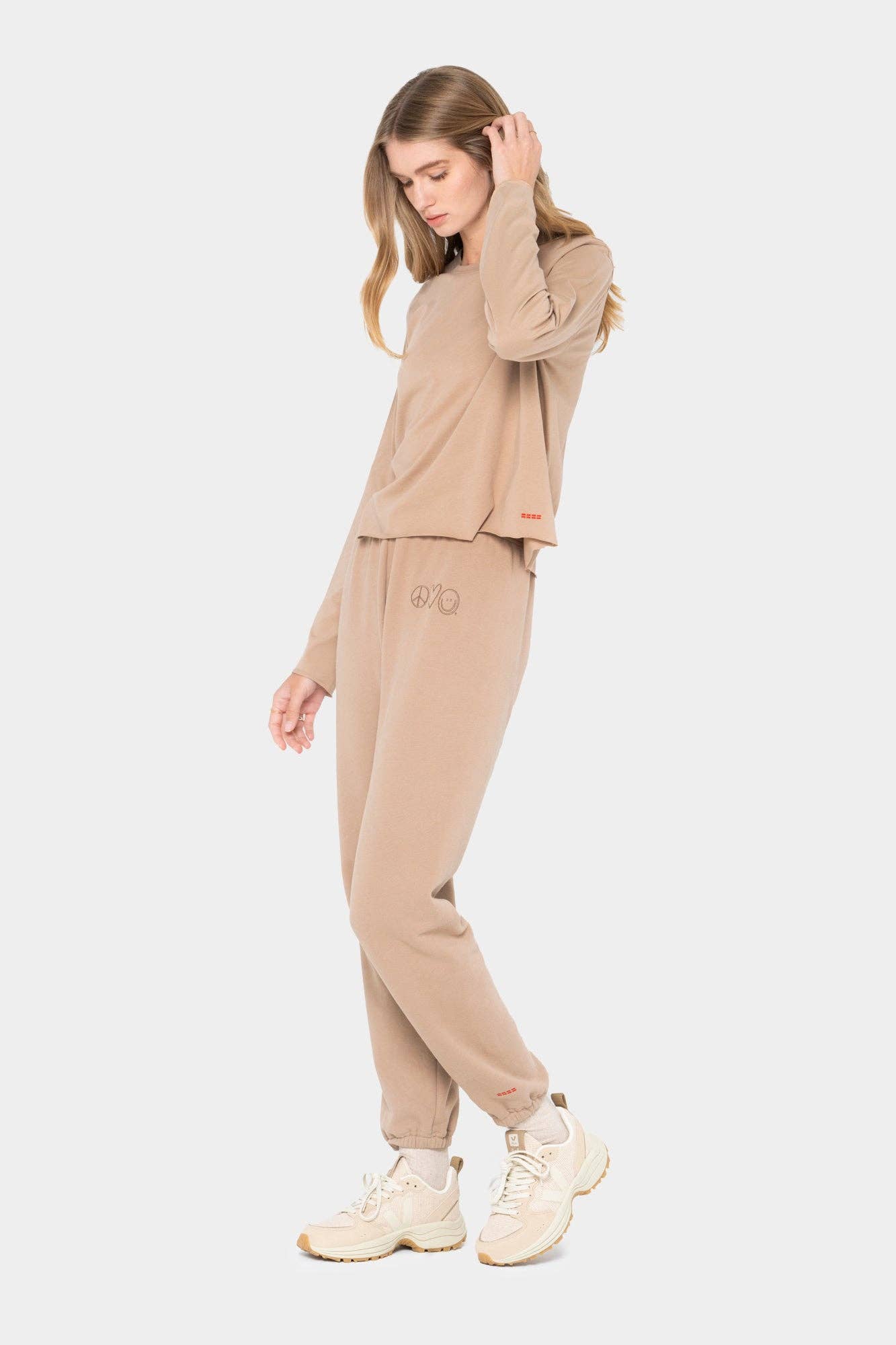 Peace Love World - Wholesale Lounge Sweatpants/Joggers - Women's - Core Jogger Pant2