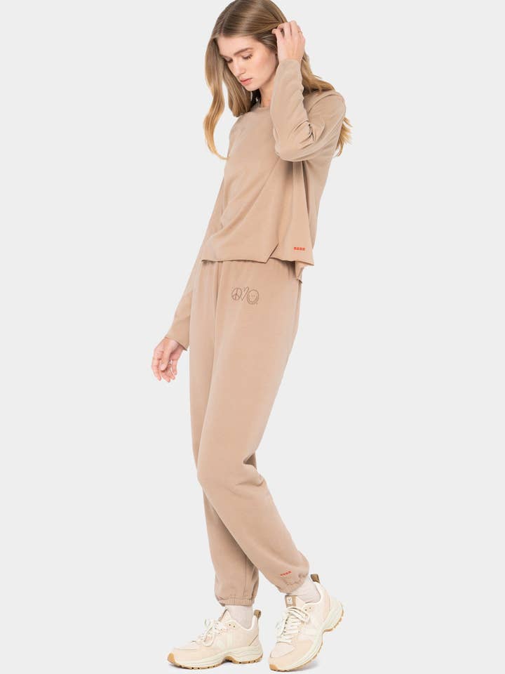 Peace Love World - Wholesale Lounge Sweatpants/Joggers - Women's - Core Jogger Pant2