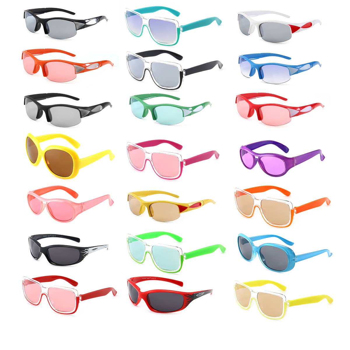 Trio Trading - Vendita all'ingrosso Occhiali da sole - Unisex - Occhiali da sole misti per uomini, donne e bambini selezionati casualmente4