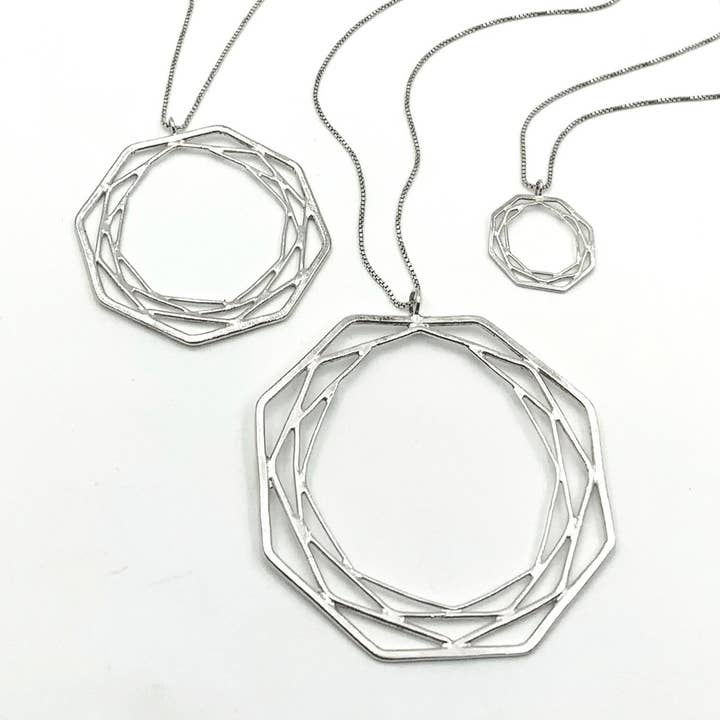 Fractal Pendant for wholesale by Jewelry by Kat Dei