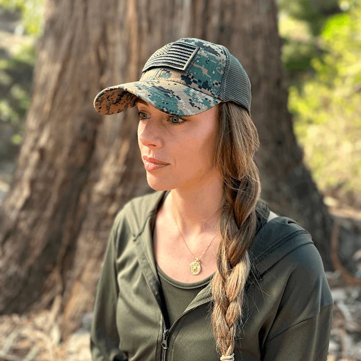 JupiterGear Home - Wholesale Trucker Hat - Unisex - Army-Style Outdoor Patch Hat with Adjustable Strap23
