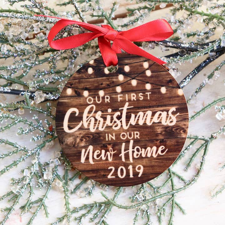 Stamp Out - Vente Objets de décoration - Décoration de Noël 2021-Notre premier Noël dans notre nouvelle maison