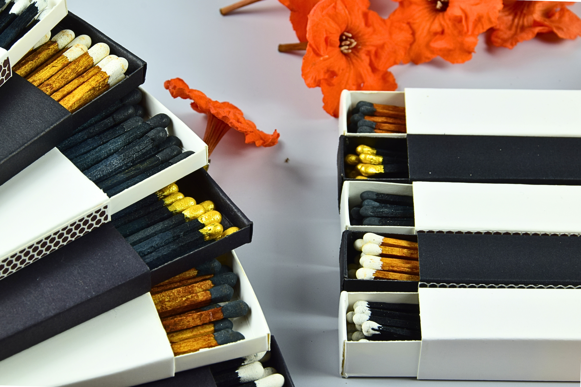 Chandler Studio - Wholesale Matches - 2" Inch Matchboxes - Matchsticks - Matches - Colorful6