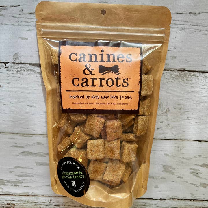 Durango Dog Co - Wholesale Pet Treats - Dog - CANINES & CARROTS Large Bites Vegan Dog Treats