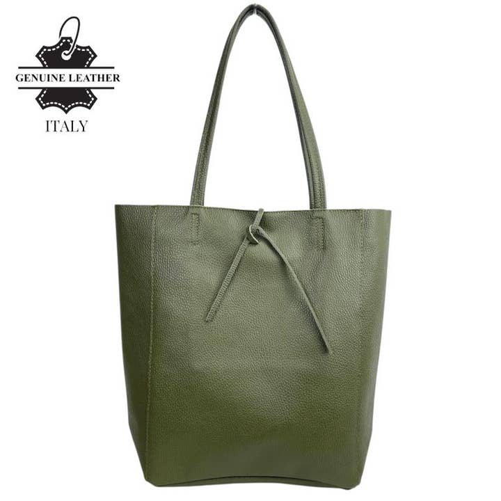 University Shopper Bag in Leather with 2 Handles Sale 58031 for wholesale by Chenson & Gorett