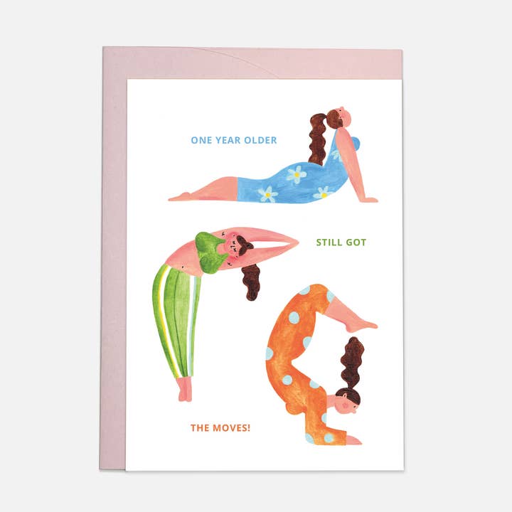 Hai le mosse - biglietto d'auguri (Studio JuJu) per la vendita all'ingrosso da parte di Kaart Blanche