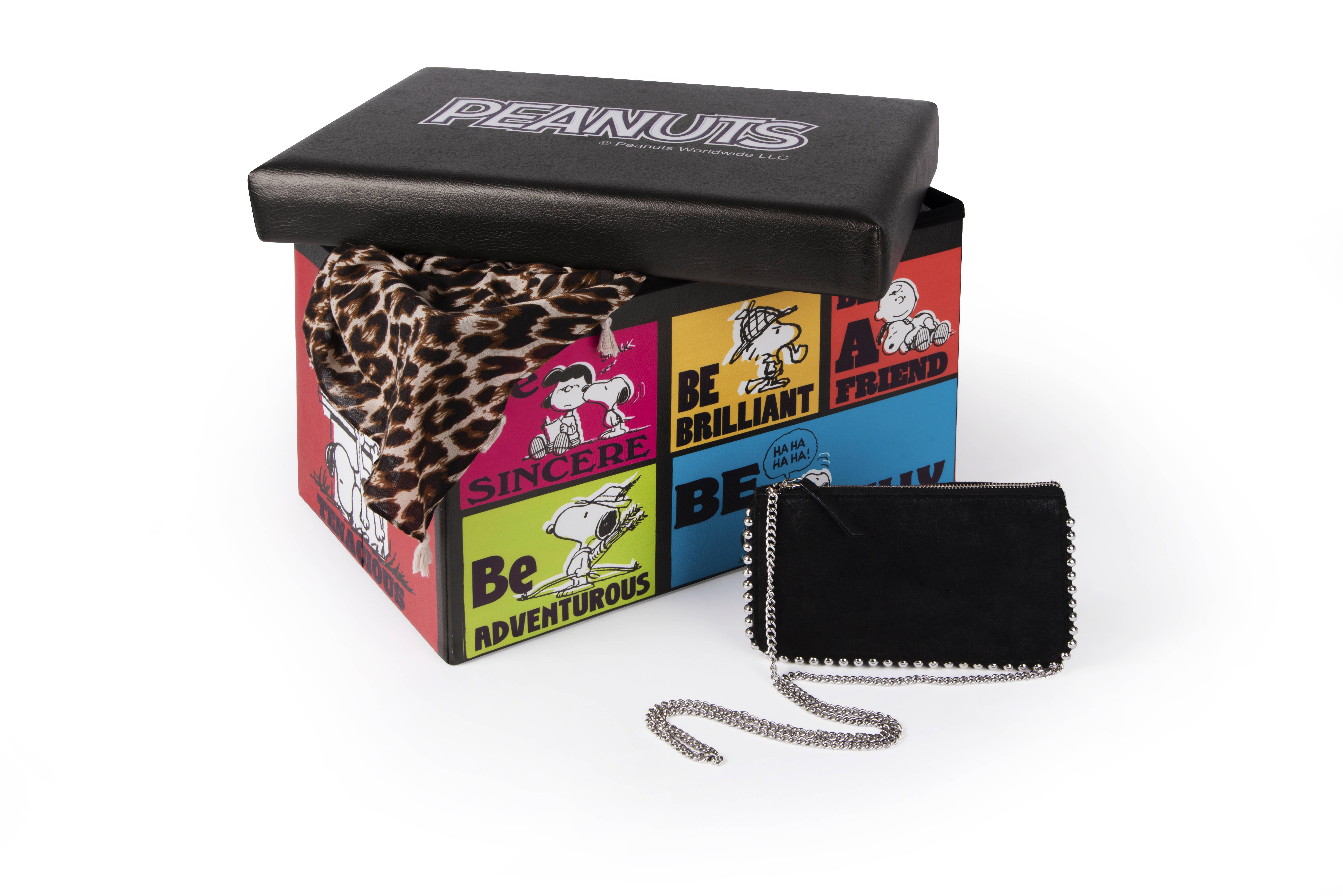 multicolour Peanuts Storage Box with Seat for wholesale on Faire3